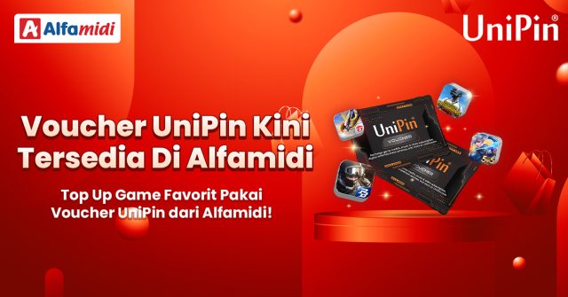 Top-Up Voucher UniPin Sekarang Bisa di Alfamidi, Begini Caranya