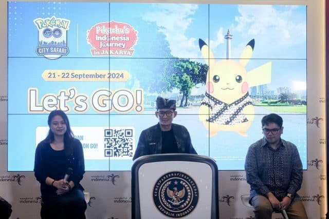 Kemenparekraf Dukung Pokémon Air Adventures Perkuat Promosi Parekraf Indonesia