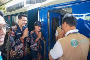 KAI Services Memberikan Pelayanan Untuk Para Delegasi ASEAN Railway CEOs’ di Kereta Compartment Suite Class