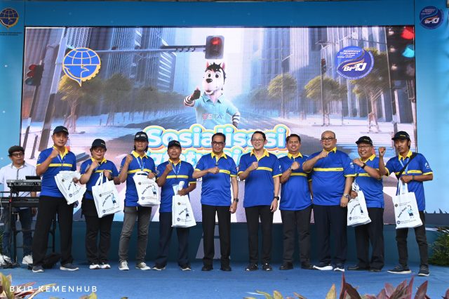 Sosialisasi Keselamatan Berkendara Menhub Imbau Pengendara Sepeda Motor Terapkan Prinsip 4A