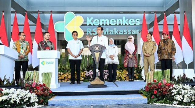 Presiden Jokowi Resmikan RS Kemenkes Makassar, RS Bertaraf Internasional untuk Indonesia Timur