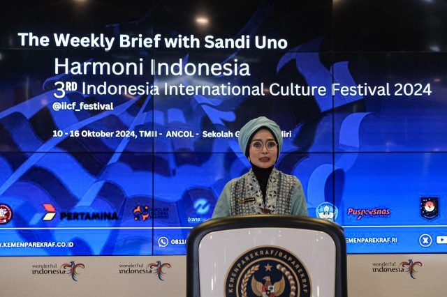 Kemenparekraf Dukung Indonesia International Culture Festival 2024 Perkuat Promosi Pariwisata Indonesia