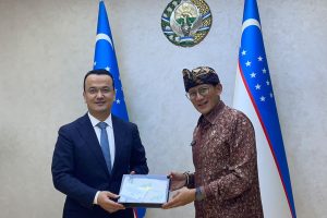 Menparekraf Temui Menteri Investasi, Perindustrian, dan Perdagangan Uzbekistan Bahas Peluang Investasi Parekraf Tanah Air