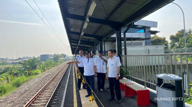 Jelang Diresmikan, BPTJ Pastikan Ketersediaan Layanan Angkutan Lanjutan di Stasiun Pondok Rajeg