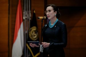 Serah Terima Jabatan Menteri Pariwisata dan Menteri Ekonomi Kreatif Digelar di Gedung Sapta Pesona