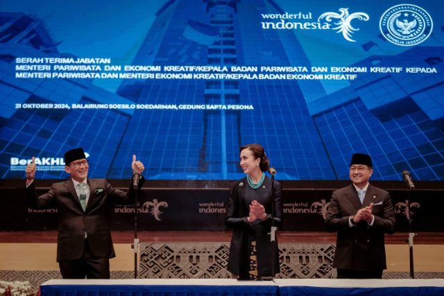 Transisi Kemenparekraf Jadi KemenPar dan KemenEkraf Ditargetkan Selesai Awal Desember 2024