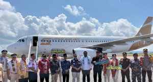 Kemenparekraf Apresiasi Penerbangan Perdana Super Air Jet Wakatobi-Makassar