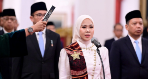 Presiden Prabowo Subianto Lantik Iffa Rosita sebagai Anggota Komisi Pemilihan Umum