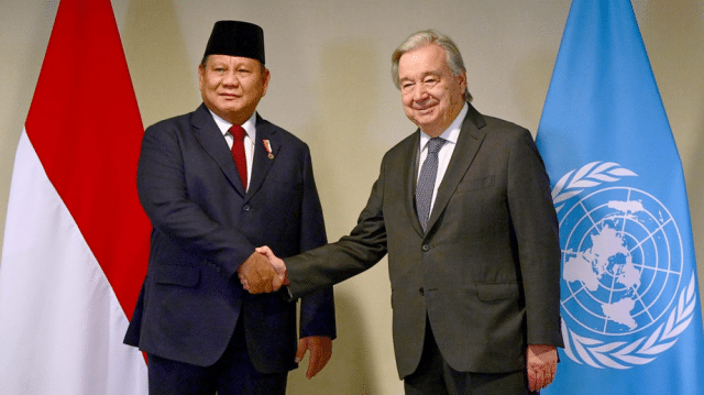 Presiden Prabowo dan Sekjen PBB António Guterres Bahas Sejumlah Isu Strategis dalam Pertemuan Bilateral di Brasil