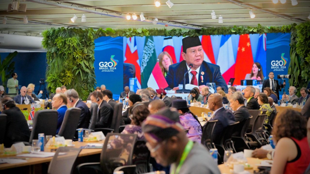 Sesi Pertama KTT G20 Brasil, Presiden Prabowo Tegaskan Komitmen Indonesia dalam Penanggulangan Kelaparan dan Kemiskinan