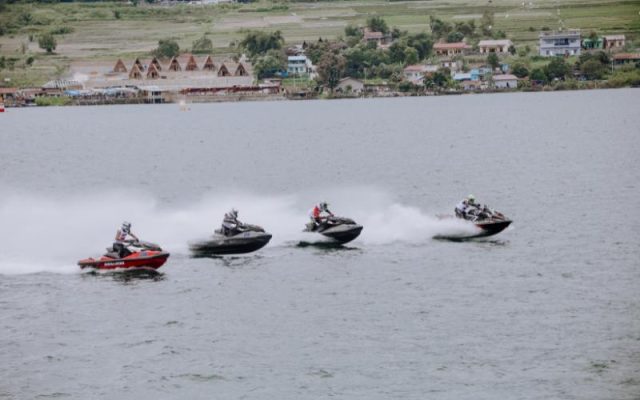 Selama Event Aquabike Jetski di Danau Toba, Penumpang Jalur Laut Melonjak 12,7 Persen