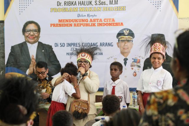 Wamendagri Ribka Sebut Program Makan Bergizi Gratis Akan Perkuat SDM di Papua