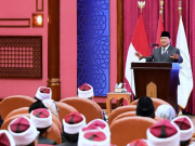 Bangun Indonesia Melalui Pendidikan, Presiden Temui Mahasiswa Indonesia di Al-Azhar