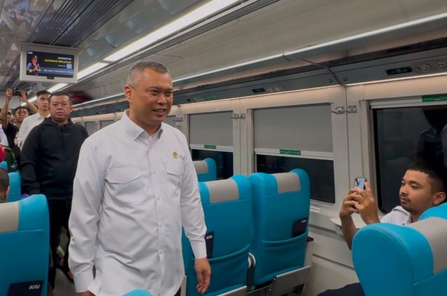 Menhub Dudy Berharap Direct Train Kurangi Penggunaan Kendaraan Pribadi