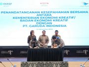 Kemenekraf-Garuda Indonesia Perkuat Kolaborasi Promosikan IP Lokal