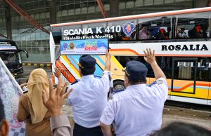 Kemenhub Berangkatkan Mudik Gratis Angkutan Jalan Nataru 2024/2025