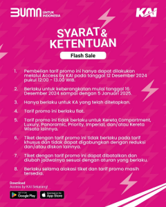 Libur Nataru Makin Seru! Ada Promo 12.12 di Access by KAI