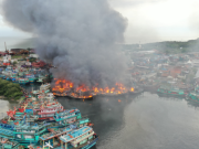 Insiden Kebakaran 24 Kapal Ikan Tanpa ABK di Dermaga Pelindo Tegal, Kemenhub Pastikan Pemulihan Operasional Pelabuhan