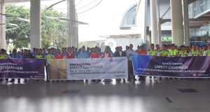 Otoritas Bandara Wilayah II Medan Bersama PT. Angkasa Pura Aviasi Mengadakan Safety Campaign di Bandara Kualanamu