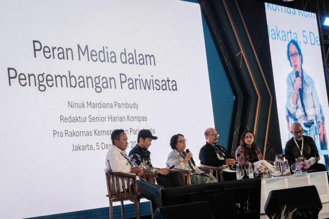 Kemenpar Dialog dengan Pentahelix Bahas Penguatan Pariwisata di Hari ke-2 Pra-Rakornas