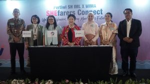 Ditjen Hubla Dukung Kesetaraan Gender di Sektor Maritim melalui Kolaborasi Strategis WIMA INA, Pertiwi Pertamina Shipping, dan Mutiara Pelindo