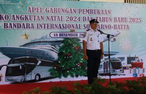 Posko Angkutan Udara Natal dan Tahun Baru 2024/2025 Resmi Dibuka di Bandara Internasional Soekarno-Hatta