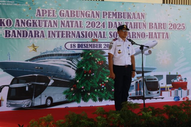 Posko Angkutan Udara Natal dan Tahun Baru 2024/2025 Resmi Dibuka di Bandara Internasional Soekarno-Hatta