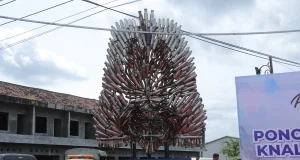 Bupati Ponorogo Resmikan Monumen Zero Knalpot Brong