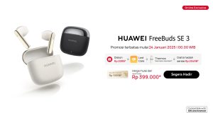 Cuma Rp300 Ribuan, HUAWEI FreeBuds SE 3, TWS EarBuds Stylish, Siap Kasih Kamu Pengalaman Audio Berkualitas, Ini Buktinya!