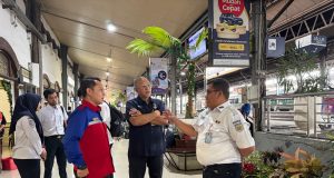 Arus Balik Angkutan Nataru di Semarang Berjalan Lancar, Kemenhub Tinjau Posko Bandara, Pelabuhan dan Terminal