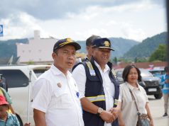 Pantau Arus Balik Nataru, Direktur Sarana Transportasi Jalan Kementerian Perhubungan Apresiasi Kinerja KSOPP Danau Toba