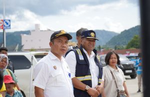 Pantau Arus Balik Nataru, Direktur Sarana Transportasi Jalan Kementerian Perhubungan Apresiasi Kinerja KSOPP Danau Toba