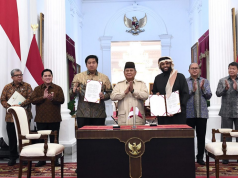 Presiden Prabowo Saksikan Penandatanganan MoU Pengembangan Proyek Hunian 1 Juta Unit