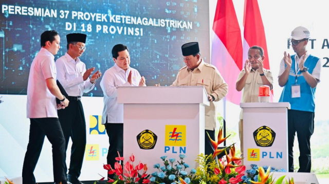 Indonesia Menuju Kemandirian Energi, Presiden Prabowo Resmikan 37 Proyek Strategis Ketenagalistrikan