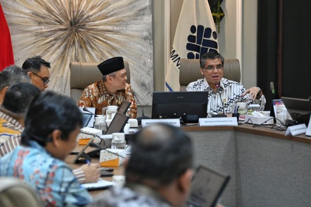 Bahas Strategi Kolaboratif jelang Angkutan Lebaran, Menhub bertemu Menteri Ketenagakerjaan