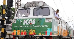 KAI Catat 10 Stasiun KA JJ dengan Volume Penumpang Tertinggi Selama Nataru 2024/2025