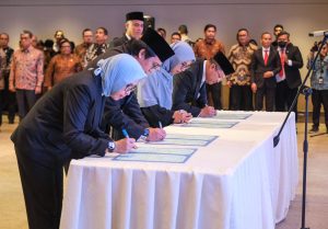 Lantik 7 Pejabat Tinggi Madya, Menteri Riefky Ingin Profesionalitas dan Integritas Menjadi Budaya