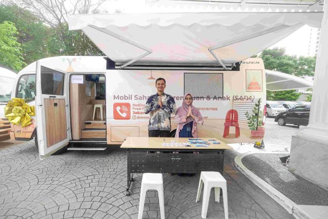 Optimalkan Layanan Konseling Perempuan dan Anak di Jakarta, Pemprov DKI Terima Bantuan Mobil SAPA