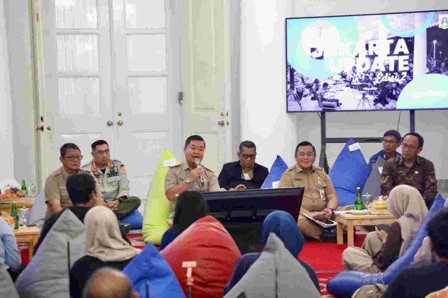 Serius tapi Santai, Pj. Gubernur Teguh Sampaikan Sejumlah Perkembangan Informasi dalam Jakarta Update