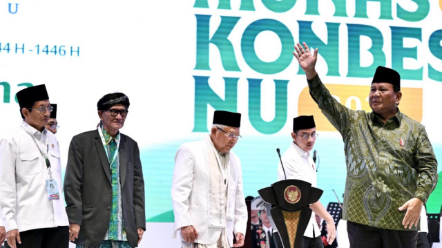 Hadiri Harlah Ke-102 NU, Presiden Prabowo Tegaskan Komitmen Persatuan Bangsa