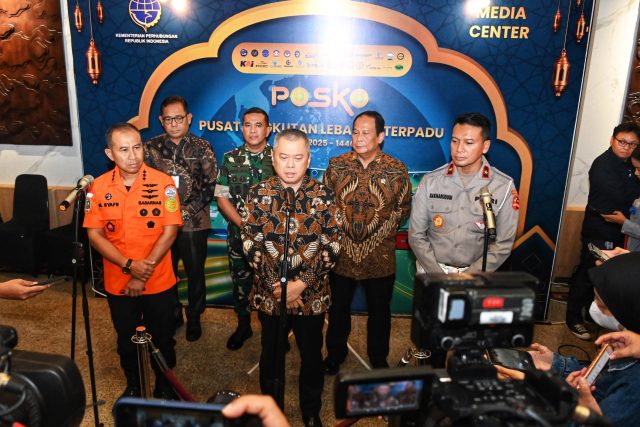 Menhub Dudy Buka Posko Pusat Angkutan Lebaran 2025